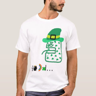 Camiseta St Patrick blá