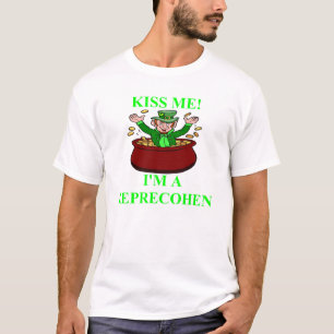 Camiseta St Patrick; design judaico irlandês do dia de s