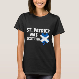 Camiseta St Patrick Era Escocês Bandeira Patriótica St Patr