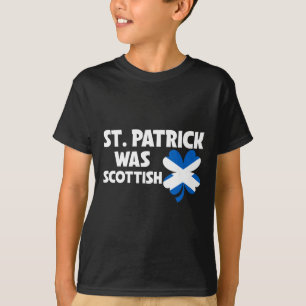 Camiseta St Patrick Era Escocês Bandeira Patriótica St Patr