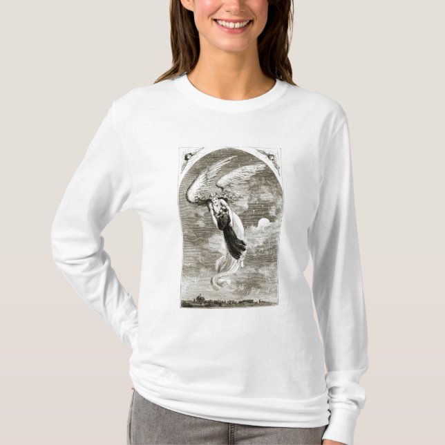 Camiseta St Patrick levou a Roma pelo anjo, 'do Th (Frente)