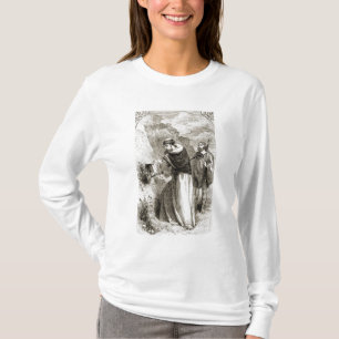 Camiseta St Patrick que marca o protetor de Connal com a