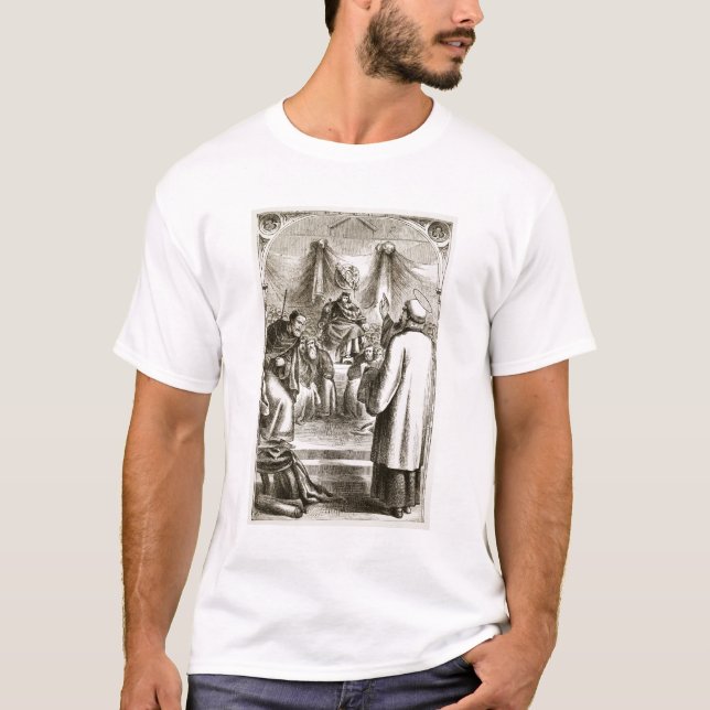 Camiseta St Patrick que preaching em Tara, 'do Trias Thu (Frente)