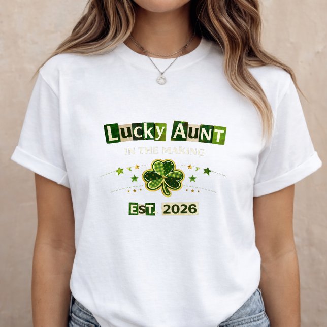 Camiseta St. Patrick’s Day Pregnancy Announcement (St. Patrick’s Day Pregnancy Announcement T-Shirt )