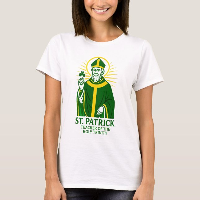 Camiseta St. Patrick Teacher of the Holy Trinity (Frente)