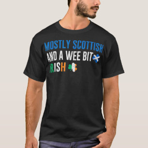 Camiseta St Patricks Day 2024 Maioria Escocês E Um Pouco Se