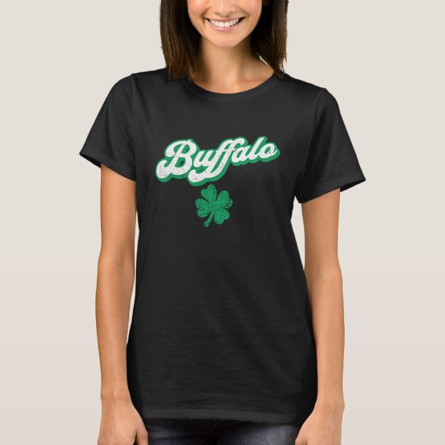 Camiseta St Patrick's Day Buffalo (Frente)