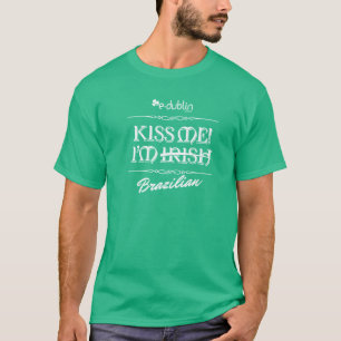 Camiseta St Patrick's Day E-Dublin