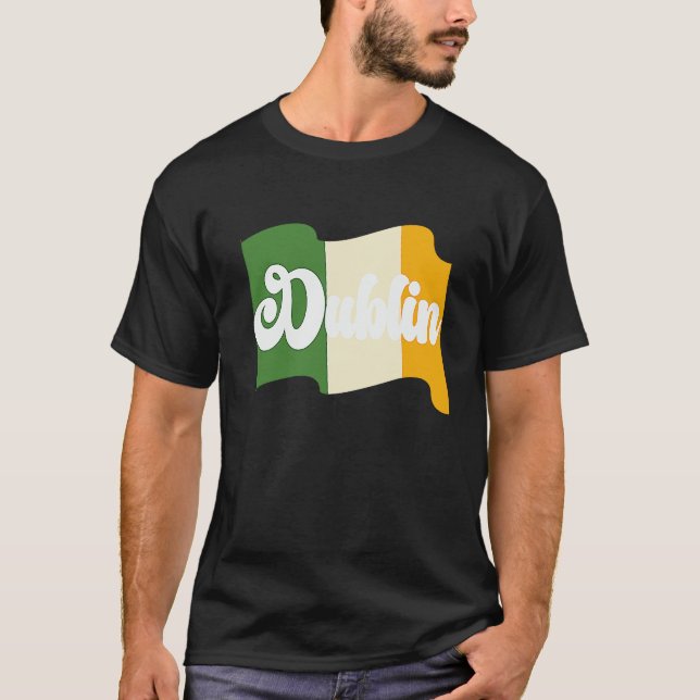 Camiseta St Patrick's Day Fun Beer Drink Party Dublin Irlan (Frente)