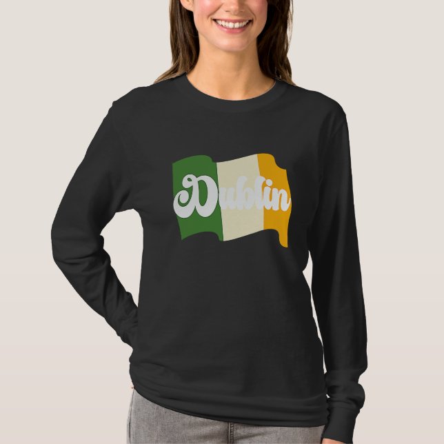 Camiseta St Patrick's Day Fun Beer Drink Party Dublin Irlan (Frente)
