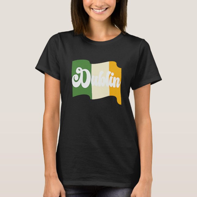 Camiseta St Patrick's Day Fun Beer Drink Party Dublin Irlan (Frente)