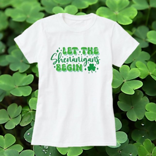 Camiseta St Patrick's Day Laughs! Crowd Pleaser Fun (Criador carregado)