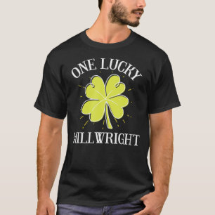 Camiseta St Patricks Day Lucky Millwright Gift