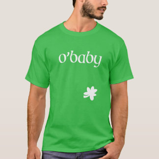 Camiseta St. Patrick's Day Pregnancy Announcement O'baby St