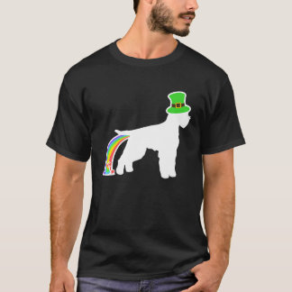 Camiseta St Patrick's Day Rainbow Dog  Lagotto Romagnolo