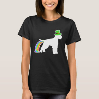 Camiseta St Patrick's Day Rainbow Dog  Lagotto Romagnolo