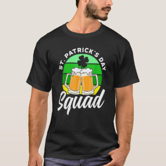 Camiseta St Patrick's Day Squad Team Ireland St Patricks Da