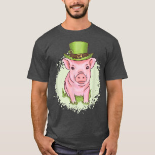Camiseta St Patricks Mini Pig