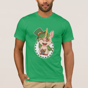Camiseta St Patricks Unicorn