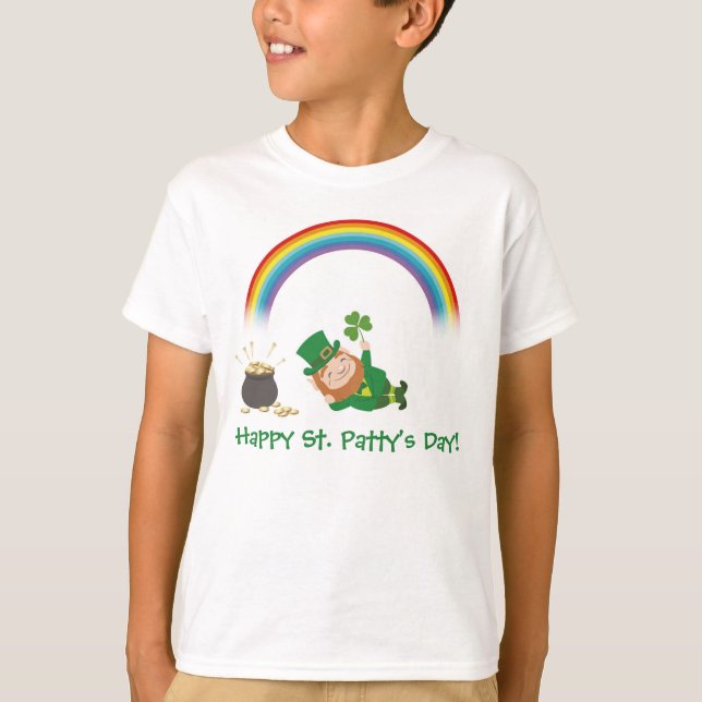 Camiseta St. Patty's Day Kids T-Shirt (Frente)