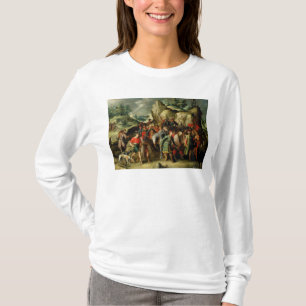 Camiseta St Paul conduziu a Damasco após sua conversão