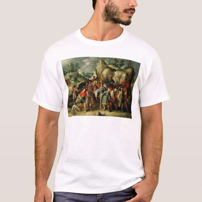 Camiseta St Paul conduziu a Damasco após sua conversão (Frente)