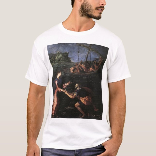 Camiseta St Peter que anda na água (Frente)