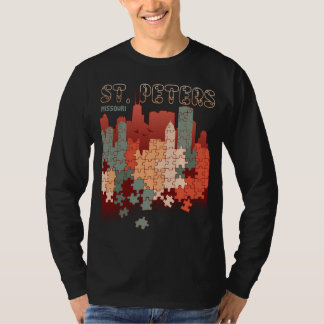 Camiseta St Peters In Missouri Travel Souvenir