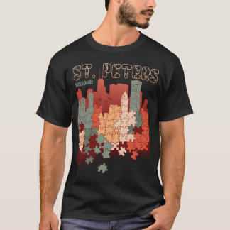 Camiseta St Peters In Missouri Travel Souvenir