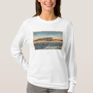 Camiseta St Petersburg, FL - vista da ilha do tesouro