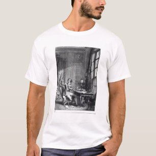 Camiseta St. Preux que recebe o retrato de Julie,