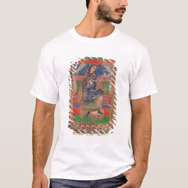 Camiseta St. Radegund em um trono (Frente)