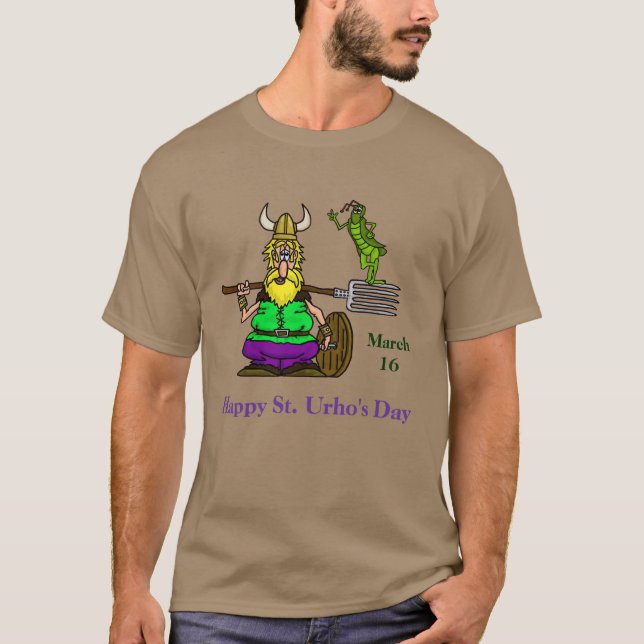 Camiseta St. Urho com Grilo da Paz (Frente)