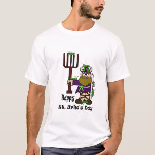 Camiseta St.Urho com lotes do t-shirt dos gafanhotos