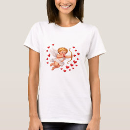 Camiseta St. Valentines Day Women's Cupid Love 