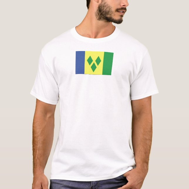 Camiseta St. Vincent e os Grenadines (Frente)
