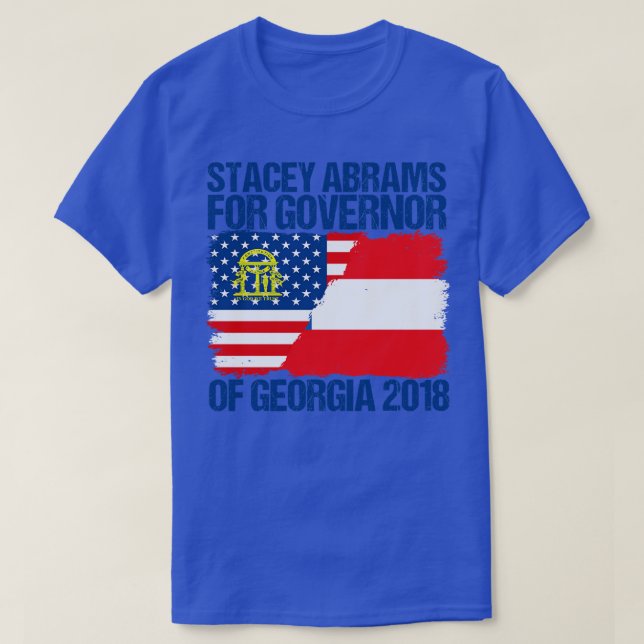 Camiseta Stacey Abrams 2018 Georgia Governador Election (Frente do Design)