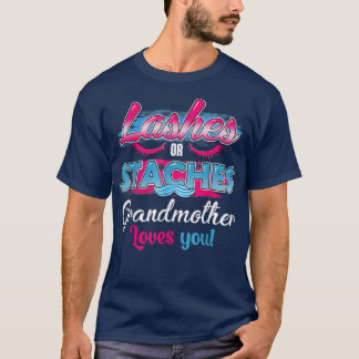 Camiseta Staches ou Lashes A Avó Te Ama O Melhor Gende
