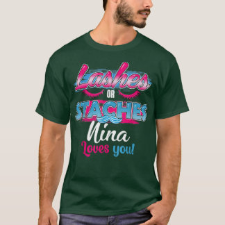 Camiseta Staches ou Lashes Nina te ama a melhor revelação d