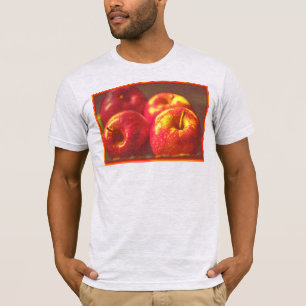 Camiseta "Stack of Red Apple Fruta" Foto bonita. Compre ago
