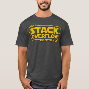 Camiseta Stack Overflow com o programador devops java
