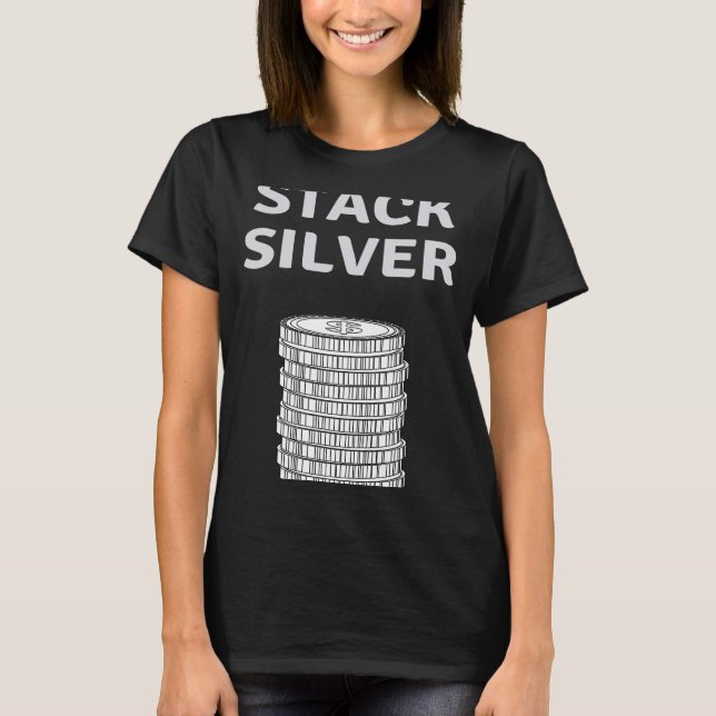 Camiseta Stack Silver (Frente)