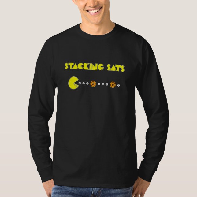 Camiseta Stacking Bitmoney Crypto Currency Btc (Frente)