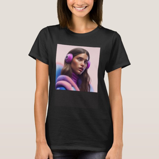 Camiseta Stadium Status Records Graphic Viagem Pôrs do sol  (Frente)