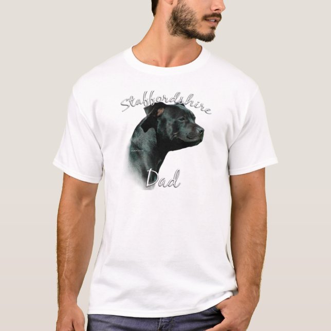 Camiseta Staffordshire Bull Terrier Pai 2 (Frente)