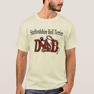 Camiseta Staffordshire Bull Terrier Pai Roupa