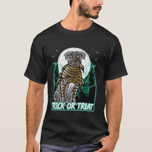 Camiseta Staffordshire Happy Halloween Costume Mummie Long