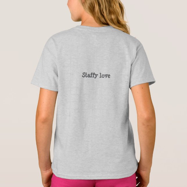 Camiseta Staffy Love Tee (Verso)