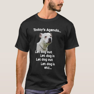 Camiseta Staffy Staffordshire Bull Terrier cachorro-de-esti