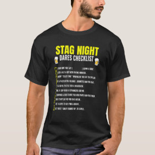 Camiseta Stag Do Checklist Atreve Jogo 1